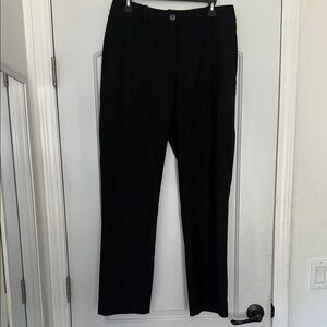Rouje Paris Amale Wool Blend Black Pants Trousers Sz 40 (US Sz 8)